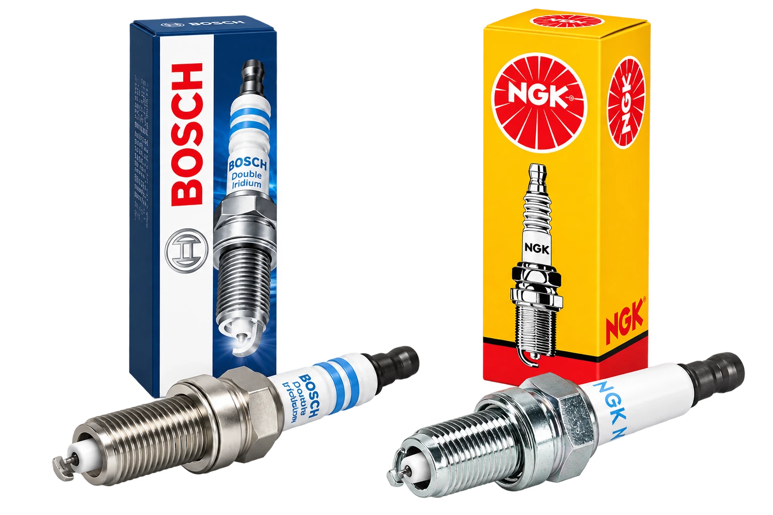Bujías Bosch y NGK